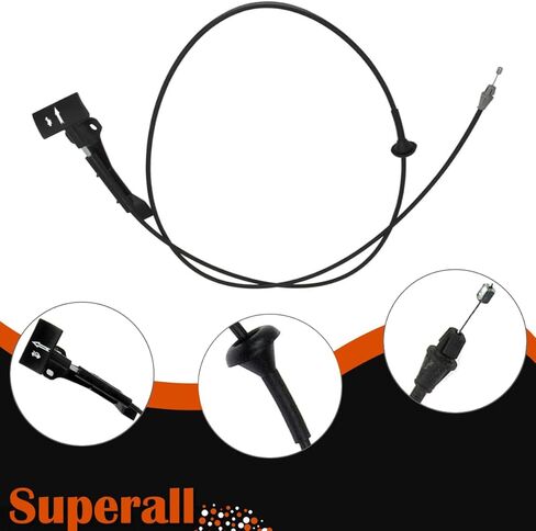 912-052 كابل تحرير غطاء محرك السيارة لفورد Windstar 3.0L-V6 1999-2000، لفورد Windstar 3.8L-V6 1999-2003 استبدال # XF2Z16916AA، 912052، 912 052 in Kuwait