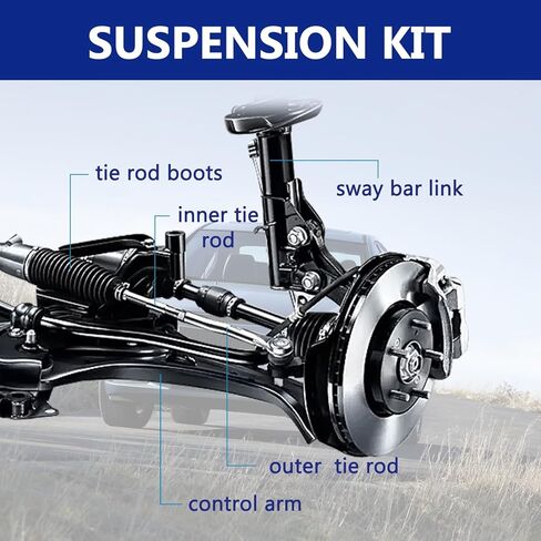 Sway Bar Links, Replacement For Front Stabilizer Sway Bar End Link Kit Compatible With 2011-2016 Chevrolet Cruze, 2010-2012 Chevrolet Malibu - K750519 in Saudi Arabia