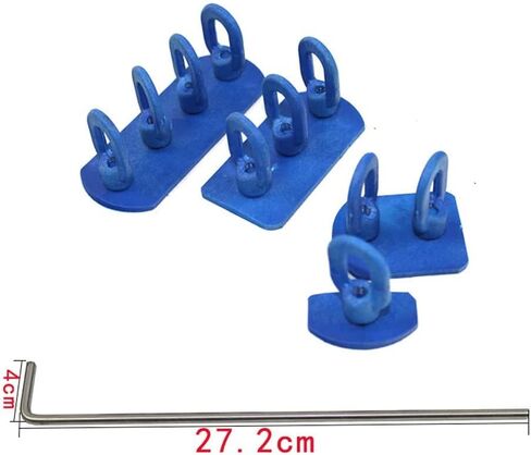 دنت سحب رافعة بار 6 مخلب هوك دنت مجتذب ساق واحدة رافع المحمولة دنت سحب بار سبائك الألومنيوم لإصلاح دنت السيارة (21) in Kuwait