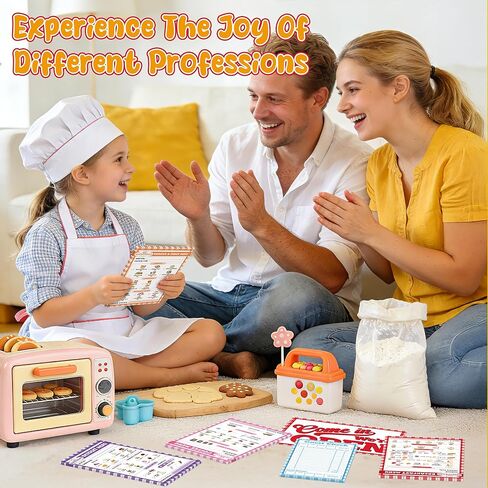 TICIAGA Kids Pretend Play Notepads - 9PCS 4x6 In Playtime Pad Included Breakfast Dinner Desert Coffee Menu Notepad 30 Page Pretend Notebook Imaginative Role for Toddler Kid Play Game, Restaurant Menu in Saudi Arabia