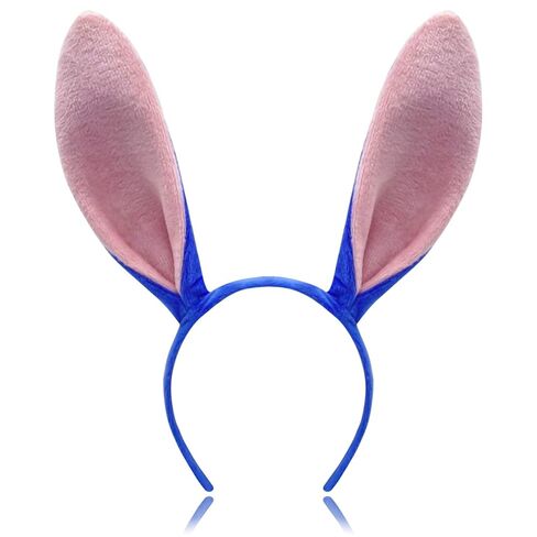 عصابة رأس على شكل آذان الحيوانات، عصابة شعر على شكل أرنب من القطيفة، عصابات رأس لطيفة للهالوين للنساء والرجال (الأرنب) in Kuwait
