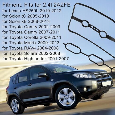 HS26232PT Cylinder Engine Head Gasket Set Replacement kit for 2.4L 16v DOHC 2AZFE Fit for Toyota Camry Highlander RAV4 Scion TC for Lexus HS250H Solara Scion Replace HSTO058 ES71183 in Saudi Arabia