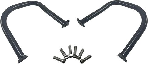 Rear Engine Protect Guard Highway Crash Bars Saddlebag Crash Bars Fit for Indian Chief Springfield Vintage Chieftain Dark Horse Roadmaster 2015-2024 (Black) in Saudi Arabia