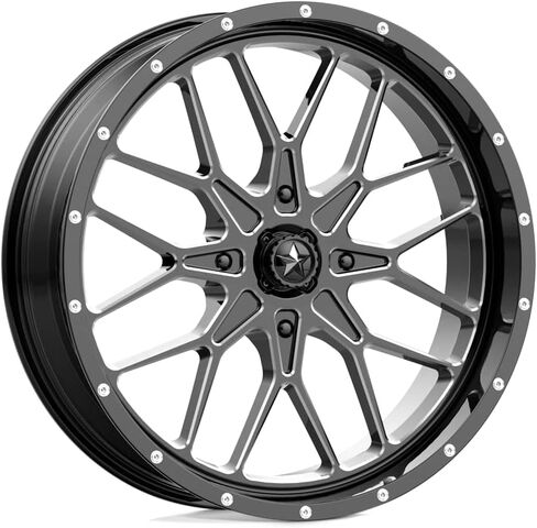عجلات الطرق الوعرة من ام اس ايه MA45 15X7 4X137 G-BLK مطحنة 10 ملم - M45-05737M in Kuwait