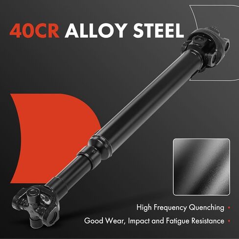A-Premium 30-5/8 بوصة أمامي أو خلفي عمود محرك كامل عمود عمود الإدارة متوافق مع Ford Bronco 1980 1981 1982، 4WD in Saudi Arabia