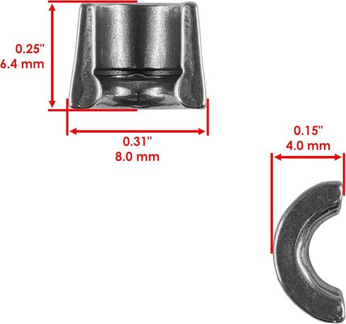 Caltric Intake Valve Kit compatible with Suzuki Quadsport Z400 LTZ400 LTZ400Z 2x4 2003 2004 2005 2006 2007 2008 2009 in Saudi Arabia