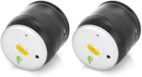 عبوتان من حقيبة الزنبرك الهوائي TORQUE لـ Peterbilt (يستبدل Firestone 9026، W01-358-9026، Peterbilt 3-06213، 03-07111) (2 × TR9026) in Saudi Arabia