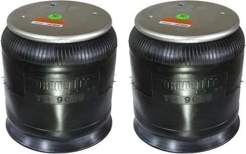 عبوتان من حقيبة الزنبرك الهوائي TORQUE لـ Peterbilt (يستبدل Firestone 9026، W01-358-9026، Peterbilt 3-06213، 03-07111) (2 × TR9026) in Saudi Arabia