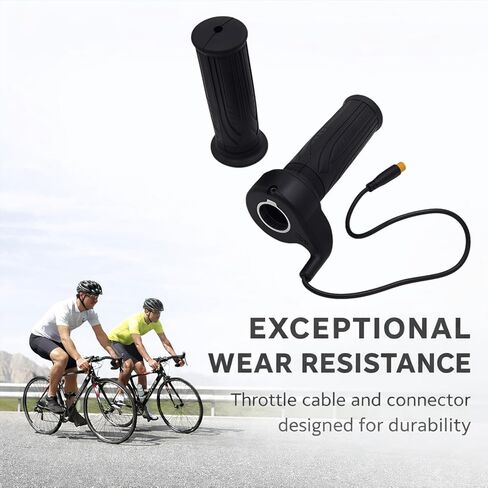 20X Ebike مجموعة قبضة خنق كاملة تويست، 22.2 مم مسرع تويست لليد اليمنى مع قابس 3 دبابيس مقاوم للماء | بديل عالمي 12 فولت - 72 فولت للدراجة الإلكترونية، والسكوتر، وMTB، والدراجة القابلة للطي in Kuwait
