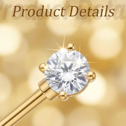2Pcs Gold Sliver Industrial Piercing Jewelry, 14G Titanium Steel Cubic Zircon Industrial Bar, Cartilage Conch Helix Piercing Barbell Earrings Body Piercing Jewelry for Women Men in Saudi Arabia