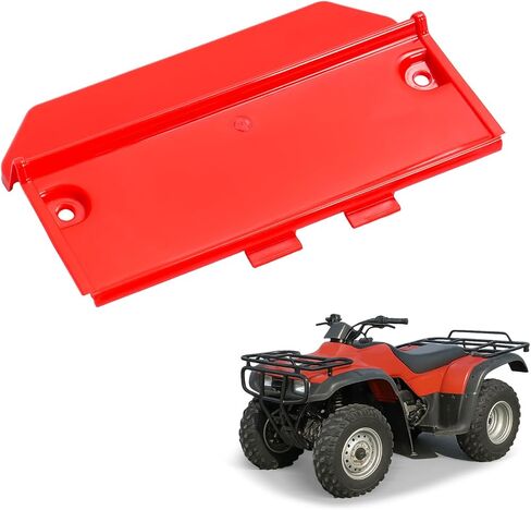 Battery Cover Compatible with 1988-2000 Honda Fourtrax 300 Plastic Red in Saudi Arabia