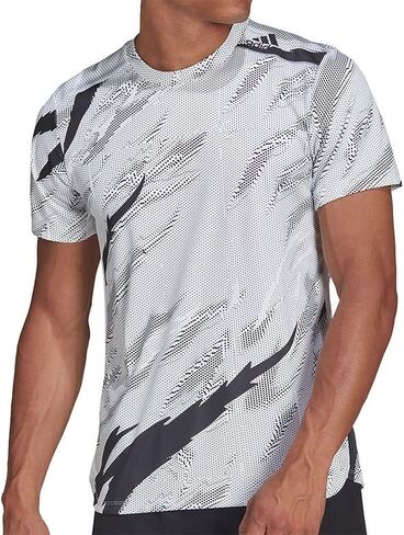 Adidas Mens Designed 4 Training All Over Print Teeshirt in Saudi Arabia