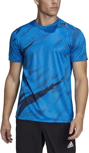 Adidas Mens Designed 4 Training All Over Print Teeshirt in Saudi Arabia