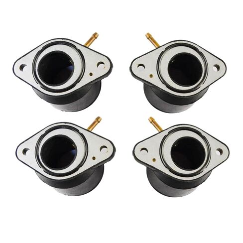 4pcs Carburetor Pad Plastic Outlet Intake Manifold Interface Glue Compatible with XJR1200 XJR1200SP XJR1300 FJR1300 Motorcycle Engine Parts in Saudi Arabia