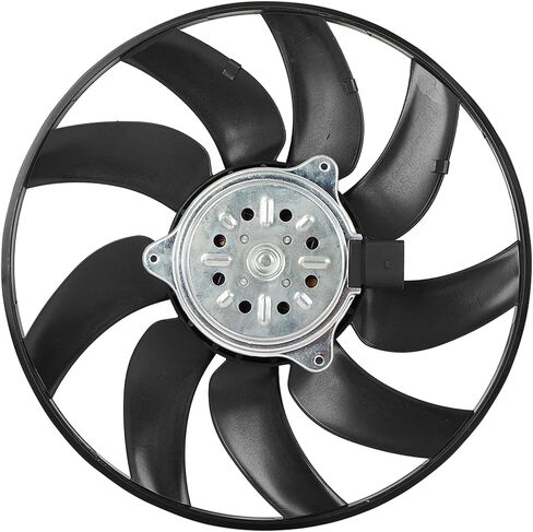Cooling Fan Assembly Compatible with 2008-2010 for Audi for A5 Quattro 3.2L 2011-2017 for Q5 2.0L,Radiator Fan Direct Fit Replacement for Engine Cooling Fan & Engine A/C Condenser in Saudi Arabia