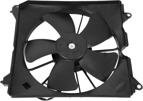Radiator Cooling Fan Assembly Compatible with 2013-2017 for Honda for Accord 3.5L 2013-2017 for Honda for Accord 2.4L, Black Radiator Fan Direct Fit Replacement for Engine Cooling Fan in Saudi Arabia