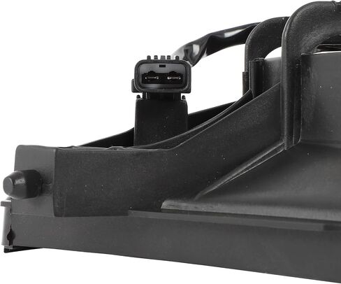 Radiator Cooling Fan Assembly Compatible with 2013-2017 for Honda for Accord 3.5L 2013-2017 for Honda for Accord 2.4L, Black Radiator Fan Direct Fit Replacement for Engine Cooling Fan in Saudi Arabia