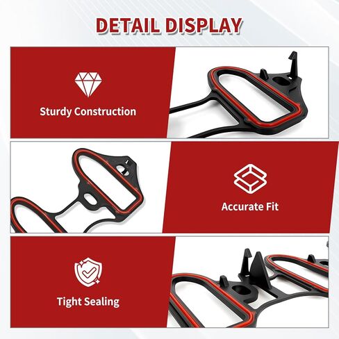مجموعة حشية مشعب السحب MS96587، متوافقة مع محرك Che-vrolet SIL-verado Ava-lanche Express Bui-ck Yu-kon GMC Sa-ab 4.8L 5.3L 6.0L 6.2L V8، استبدال 89060413 89017589 2 Pack in Kuwait