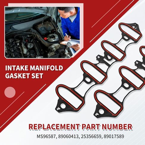 مجموعة حشية مشعب السحب MS96587، متوافقة مع محرك Che-vrolet SIL-verado Ava-lanche Express Bui-ck Yu-kon GMC Sa-ab 4.8L 5.3L 6.0L 6.2L V8، استبدال 89060413 89017589 2 Pack in Kuwait