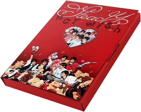 NCT WISH 1st Mini Album [ Steady ] Photobook Ver (I WISH (RED)) in Saudi Arabia