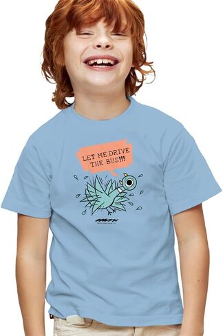 The Pigeon Let Me Drive The Bus Kids T Shirt for Youth Toddler Boys and Girls in Saudi Arabia