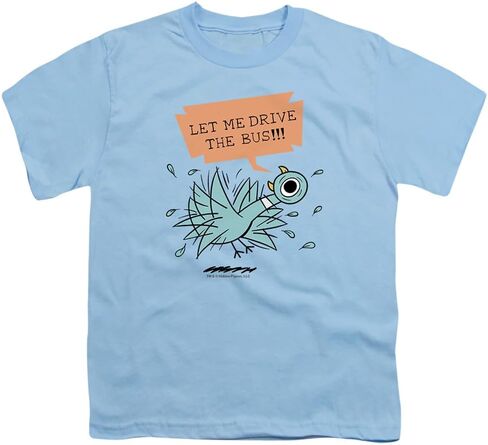 The Pigeon Let Me Drive The Bus Kids T Shirt for Youth Toddler Boys and Girls in Saudi Arabia