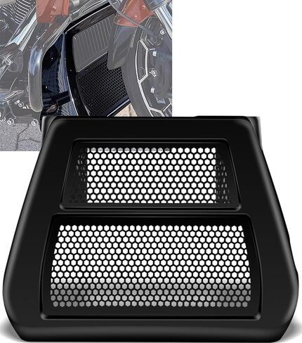 غطاء مبرد ذقن مطور مع لوح انزلاقي متوافق مع Harley Davidson Touring CVO Street Glide&CVO Road Glide 2023.5-2026، Street Glide وRoad Glide 2024-2026 (ألياف الكربون) in Kuwait