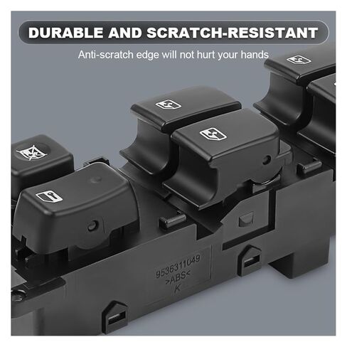 93571-1D200 Car Front Left Driver Side Door Master Main Power Window Switch Compatible With Kia Carens RONDO 2007 2008 2009 2010 2011 2012 in Kuwait