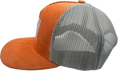 Burnt Orange Corduroy Buffalo Patch Trucker Hat in Saudi Arabia