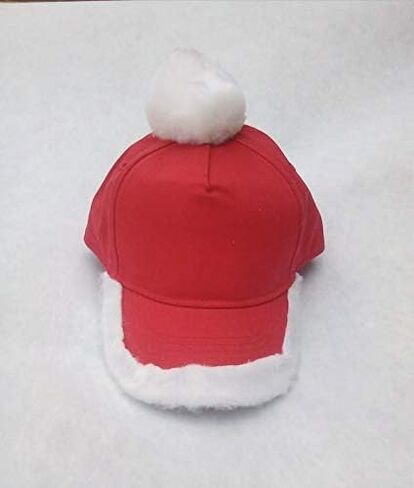 Santa Baseball Cap Fuzzy Baseball Hat in Saudi Arabia