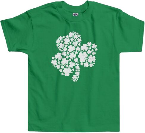Threadrock Little Girls' Shamrock of Shamrocks Toddler T-Shirt 2T Kelly Green in Saudi Arabia