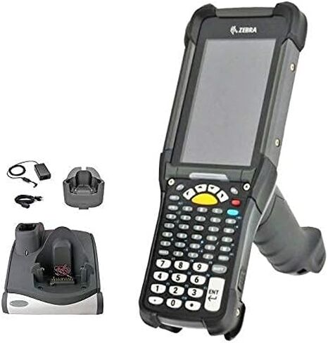 Zebra MC9300 Pistol Grip Mobile Computer, MC93 Android, 2D/1D Barcode Scanner (Extended Range), 53-Key Alpha Numeric Keyboard, Charger Included (Renewed) in Kuwait