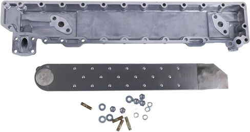 Oil Cooler Assembly Z-1-21700-249-2 Z-1-21700-249-1 Compatible with Isuzu 6BG1 6BD1 6BD1T 6BG1T UM6BB1 in Saudi Arabia