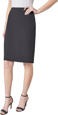 Kasper Petite Stretch Crepe Knee-Length Pencil Skirt in Saudi Arabia