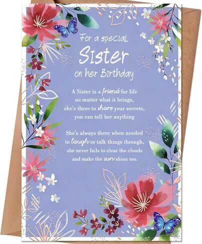 بطاقة عيد ميلاد الابنة، بطاقة عيد ميلاد سعيد وهدية للابنة من الأم والأب in Kuwait