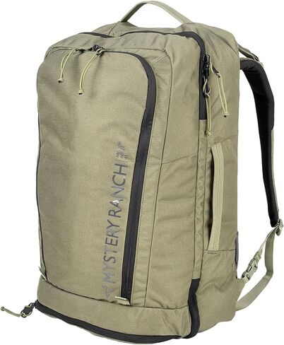 Mystery Ranch Mission Rover 45 Backpack – Duffel Bag with Side Handle, Lockable Zippers & Padded Laptop Sleeve – Black in Kuwait