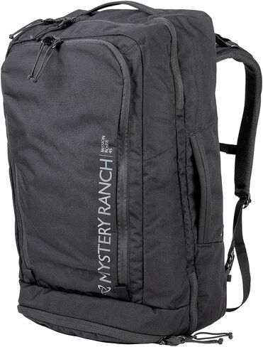 Mystery Ranch Mission Rover 45 Backpack – Duffel Bag with Side Handle, Lockable Zippers & Padded Laptop Sleeve – Black in Saudi Arabia