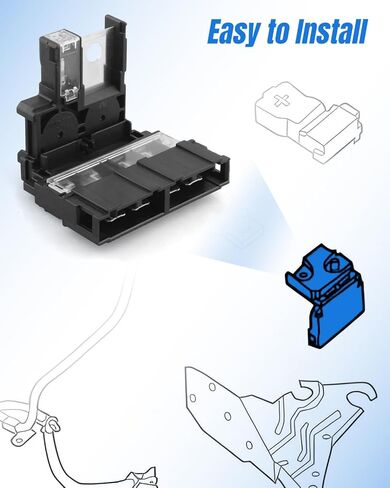 956-131 منصهر وصلة البطارية القابلة للانصهار مع موصل طرفي للبطارية الإيجابية مناسب لنيسان روغ وسينترا، استبدل 24380-7994A 243807994A 24340-JA74A 956131 in Kuwait