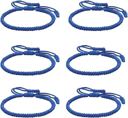 Blue Friendship Bracelets, Blue Rope Knots Friendship Bracelet, Blue Bracelets for Men Women in Saudi Arabia