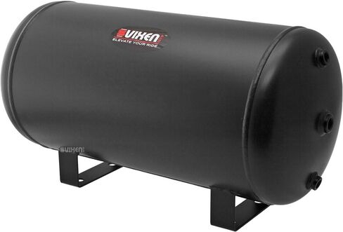 Vixen Air Suspension Kit for Truck/Car Bag/Air Ride/Spring. On Board System- Dual 200psi Compressor, 6 Gallon Tank. for Boat Lift,Towing,Lowering,Load Leveling,Onboard Train Horn VXX1208FW/4863DCF in Saudi Arabia