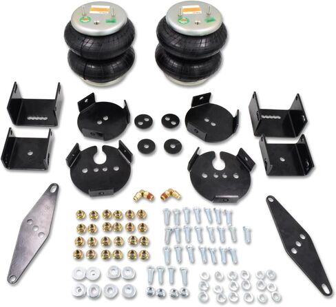 طقم تعليق كيس الهواء TORQUE لـ 2019-2025 جيب رانجلر 4WD حقيبة مساعد خلفي سحب زنبركي 5000 رطل (TR433120AS) in Saudi Arabia