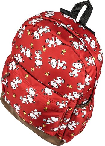 INTIMO Peanuts Backpack Snoopy & Woodstock Dancing Friends All-Over Design 16" Book Bag in Saudi Arabia