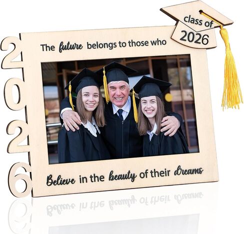 2024 Graduation Tassel Photo Frame for 4 x 6 Inches Pictures,wooden Inspirational Graduation Picture Frame Class of 2024 Graduation Shadow Box Picture Frame Gifts for Friend Party Decoration in Saudi Arabia