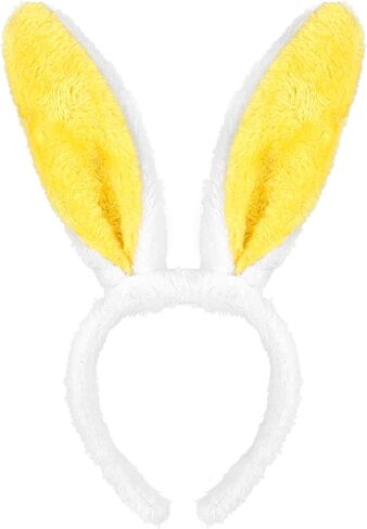 Easter Headband Bunny Hair Bands Plush Rabbit Ears Hair Accessories in Saudi Arabia