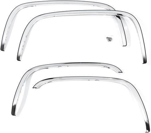 Putco 97190 Stainless Steel Fender Trim Kit for Dodge Ram 1500,CHROME in Saudi Arabia