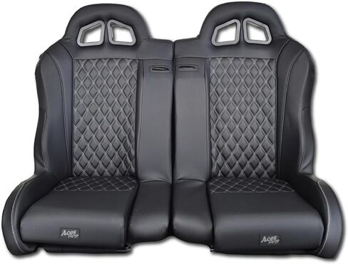 مقعد Daytona Bench لـ Polaris RZR 1000 أو Turbo Models 2014-2023 من Aces Racing (رمادي) in Kuwait