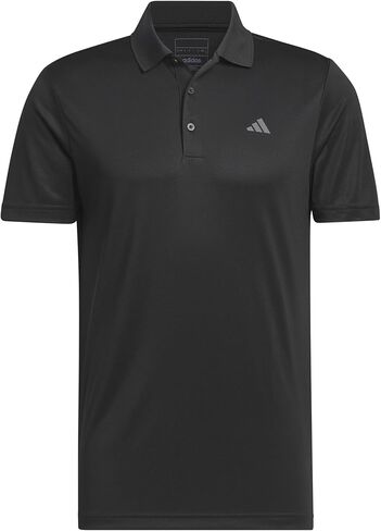 قميص بولو Core Performance Primegreen للرجال من Adidas - أداء قابل للتخصيص للاعبي الجولف مقاس M أسود in Saudi Arabia