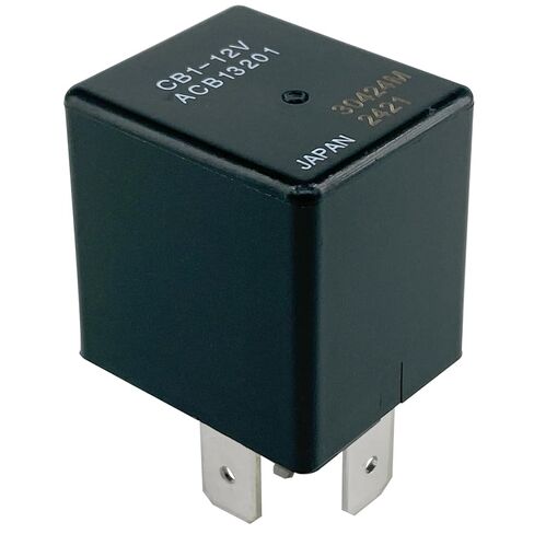 CB1-12V ACB13201 Relay (4-Pack) 12VDC 40A 5-Pin SPDT Automotive Power Relay Compatible with HID Lighting ABS EPS A/C Systems Fixes No-Start & Dim Headlight Issues in Saudi Arabia