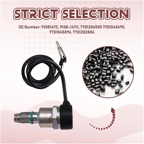 L08A-For دلفي متوافق مع صمام الملف اللولبي 12 فولت-أرقام الأجزاء 9108-147C 9108147C 7701206585 7701045695 7701045896 7701202886 in Kuwait