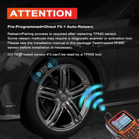 مستشعر TPMS، مستشعر مراقبة ضغط الإطارات 315 ميجا هرتز 4 عبوات متوافق مع Toyota Lexus Scion Pontiac Replace# 4260733021، 4260733011، 4260706011، 4260704010، أسود in Kuwait